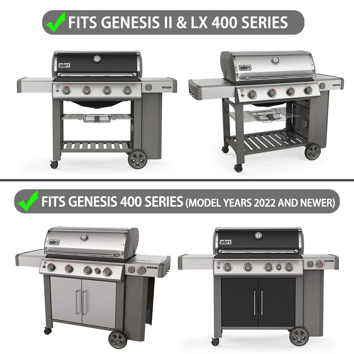 Charbrofire Genesis II E-410 heat deflectors protect burners efficiently.
