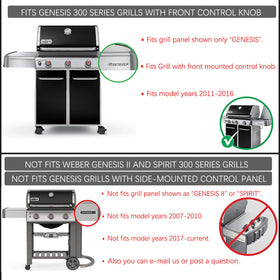 Charbrofire Genesis replacement parts kit for multiple Weber models
