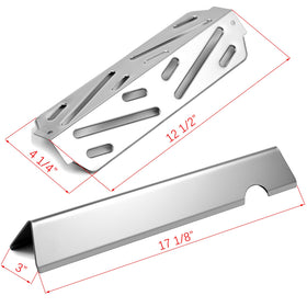 Charbrofire heat deflectors matched for Genesis II grills