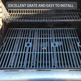 Charbrofire matte enamel cast iron grates resist chipping for lasting performance