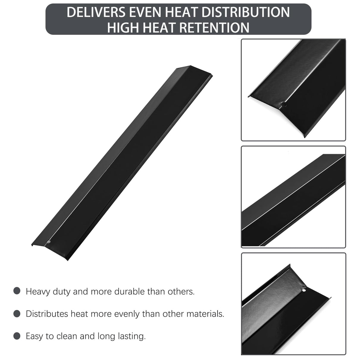 Charbrofire 3-piece heat deflector set provides replacement parts