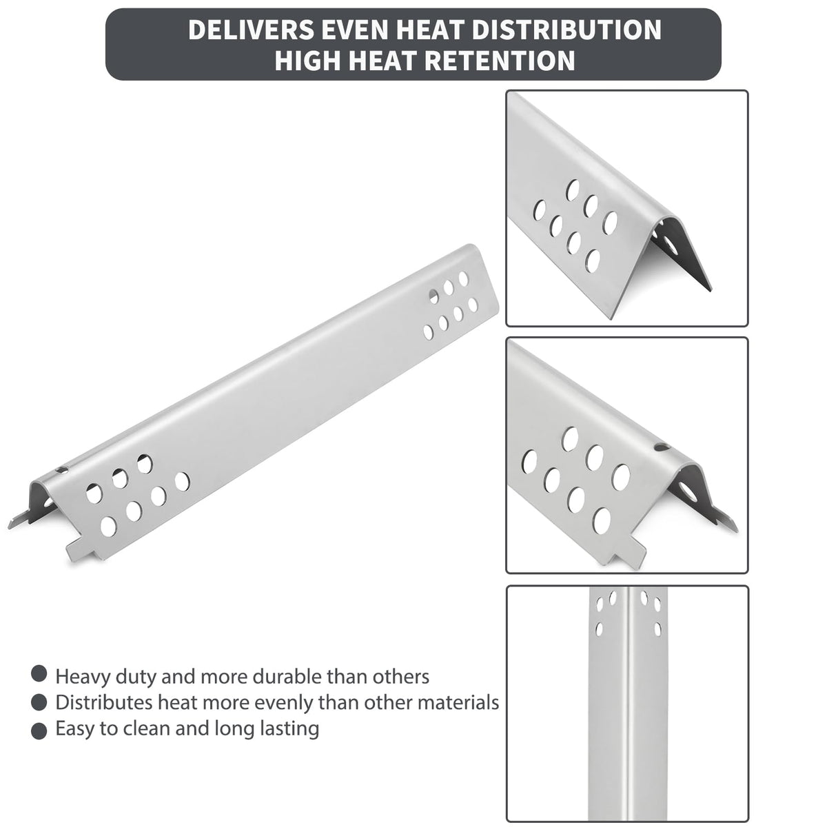 Charbrofire extendable carryover tube set adapts to grill height.