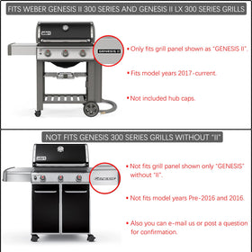 Durable Charbrofire stainless steel flavorizer bars for Genesis II grills