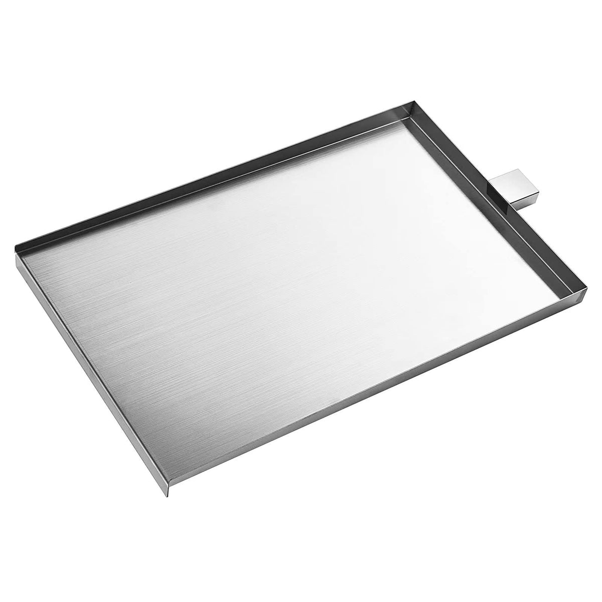 Charbrofire SUB025 drip tray for Traeger Tailgater 20 redirects grease for easier cleaning.