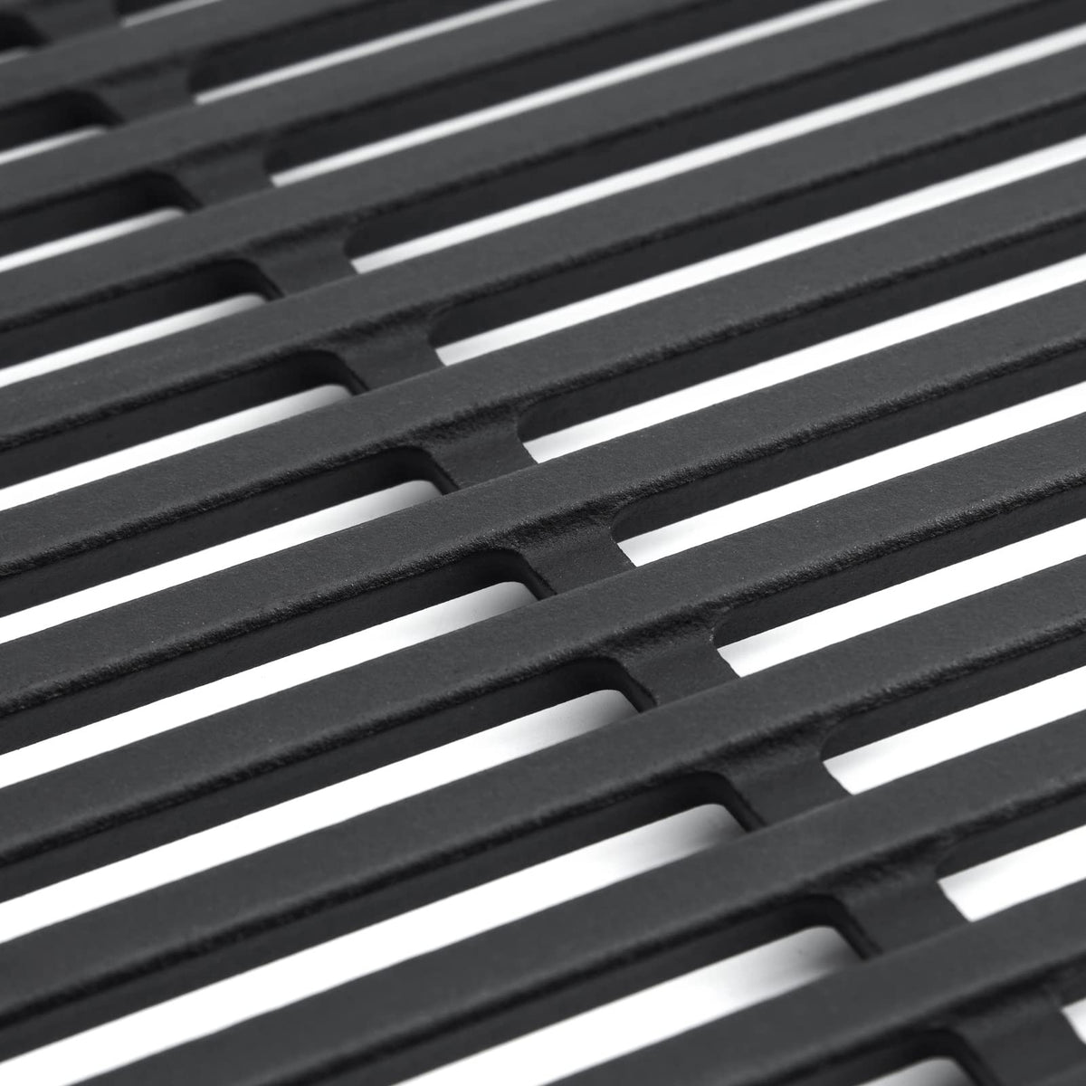 Charbrofire 7524-compatible grates on Weber Genesis, ready for replacement use.
