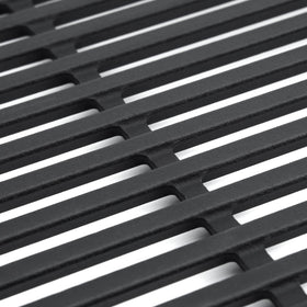 Charbrofire 7524-compatible grates on Weber Genesis, ready for replacement use.
