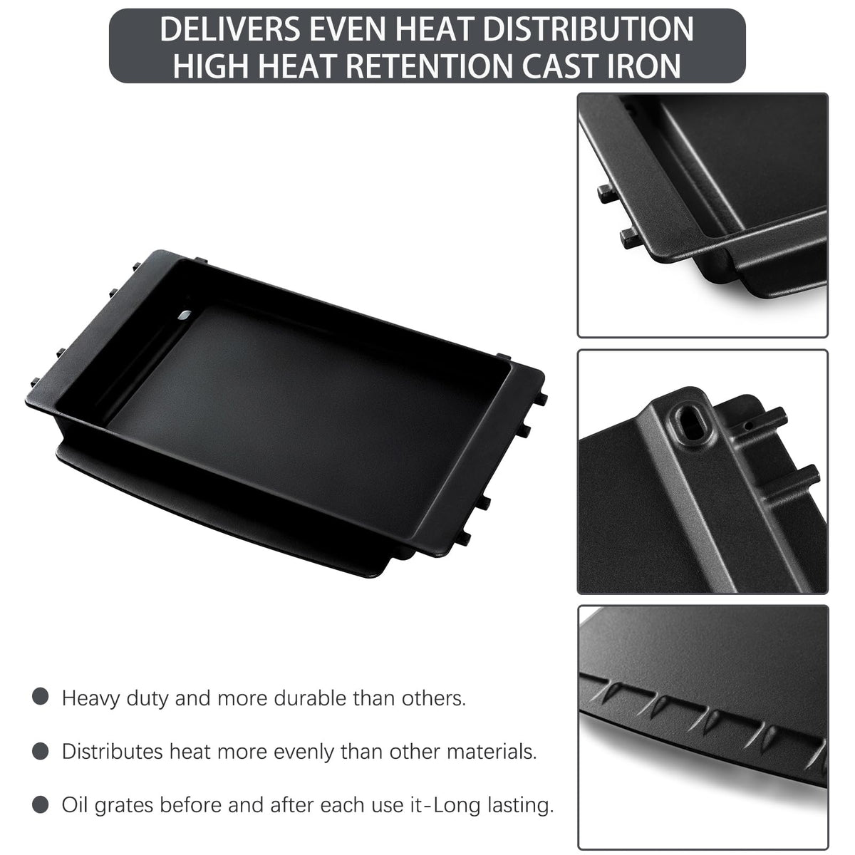 Charbrofire Spirit 210-220 series griddle promotes easy cleanup after meals