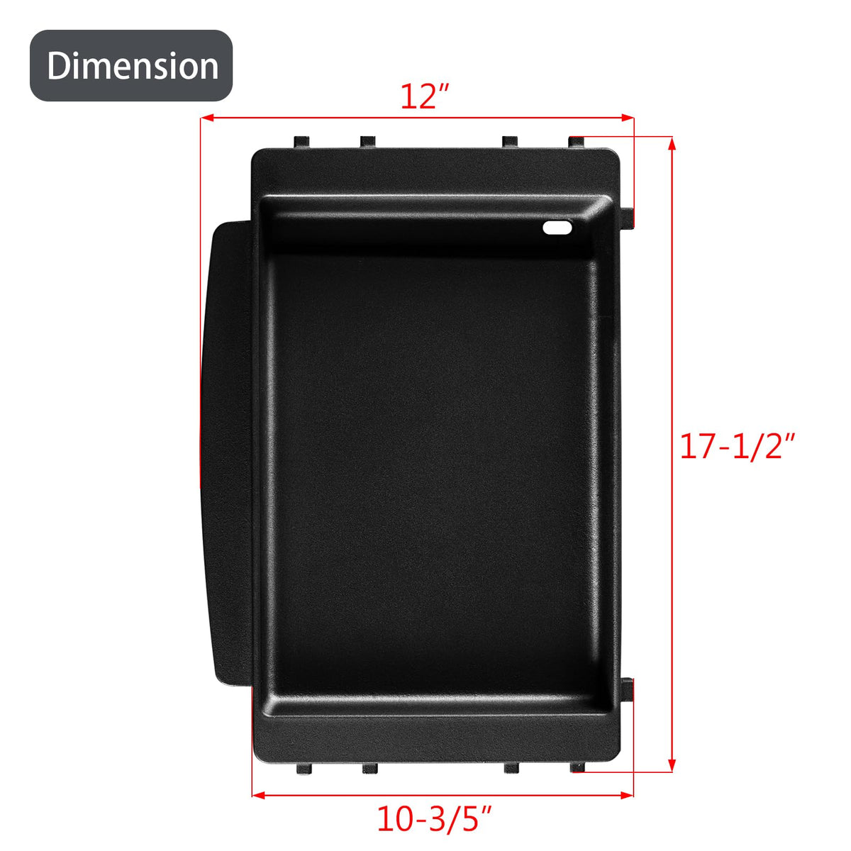 Charbrofire Spirit 300-series griddle fits Weber grills with durable, even cooking