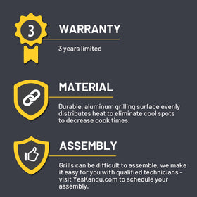 Char-Broil Edge cleanup action illustrating simple maintenance after grilling.