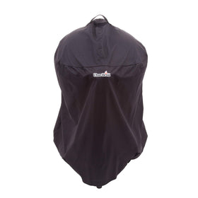 Char-Broil Kettleman Tru-Infrared cover front view protects grill from rain and sun