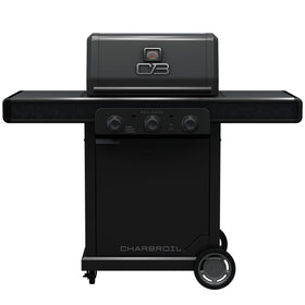 Charbroil Pro Series Amplifire 3-Burner grill ready for precise searing.