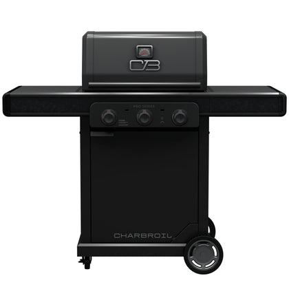 Charbroil Pro Series Amplifire 3-Burner grill ready for precise searing.