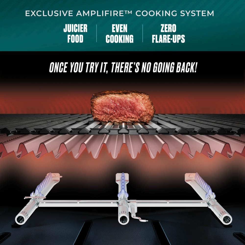 160 square inch warming rack keeps dishes warm during service.