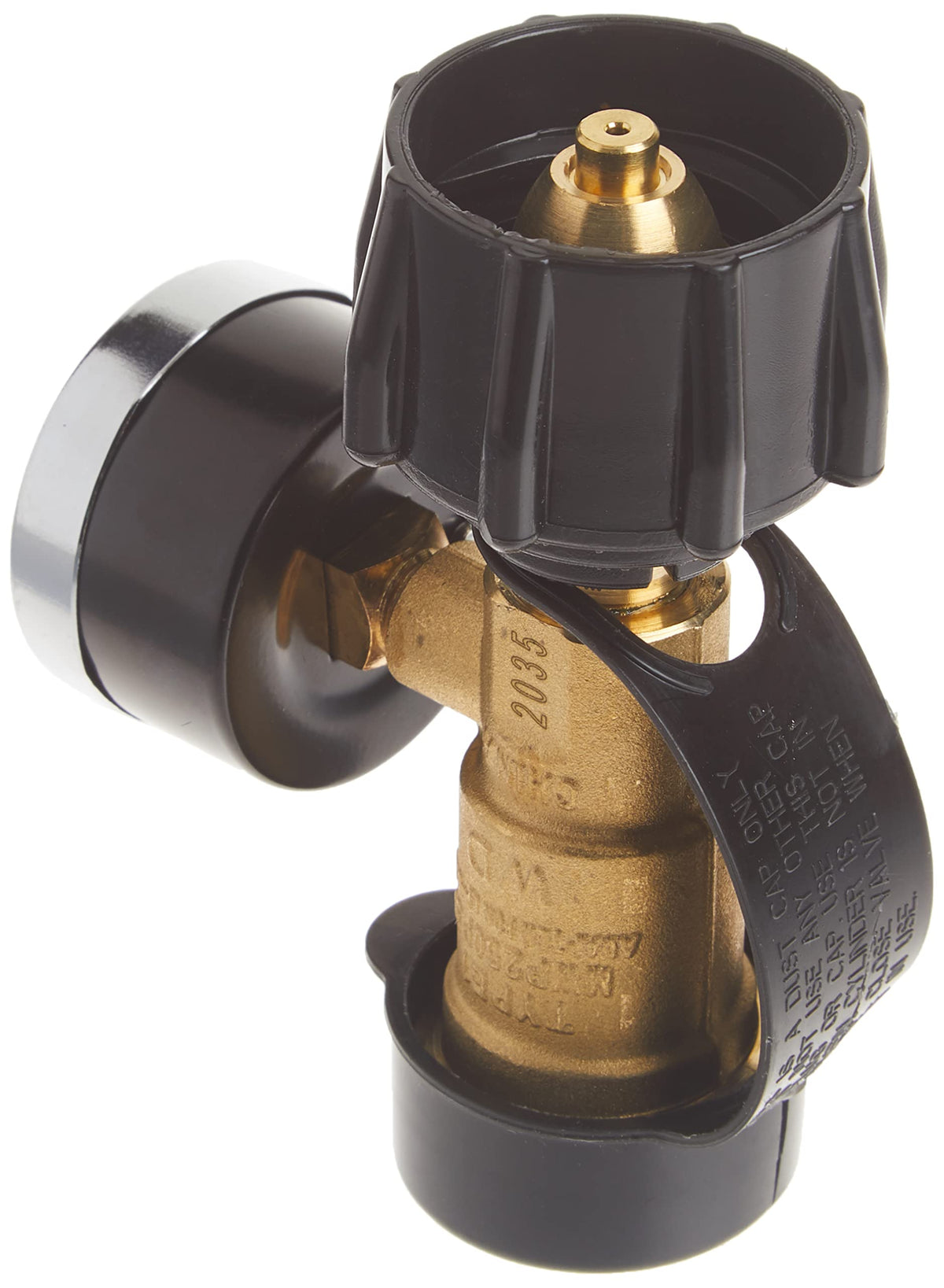 Char-Broil gauge reading for proactive propane planning during grilling