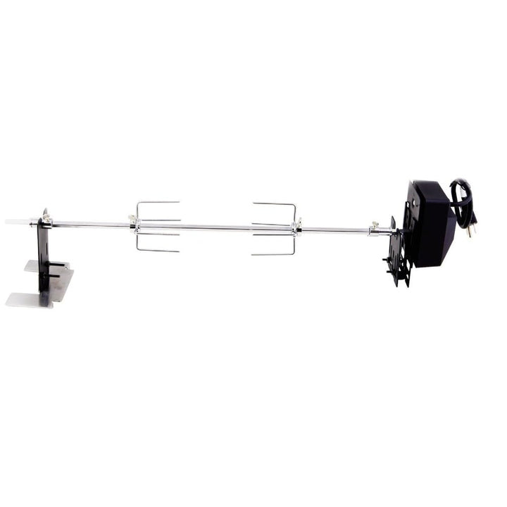 Charbroil universal rotisserie spit rod for even roasting of larger cuts