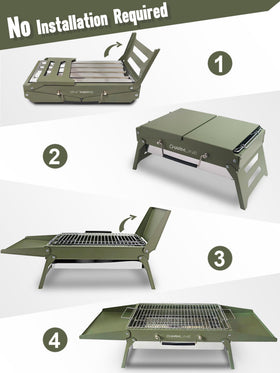 Charmline durable alloy-steel construction provides sturdy performance outdoors.