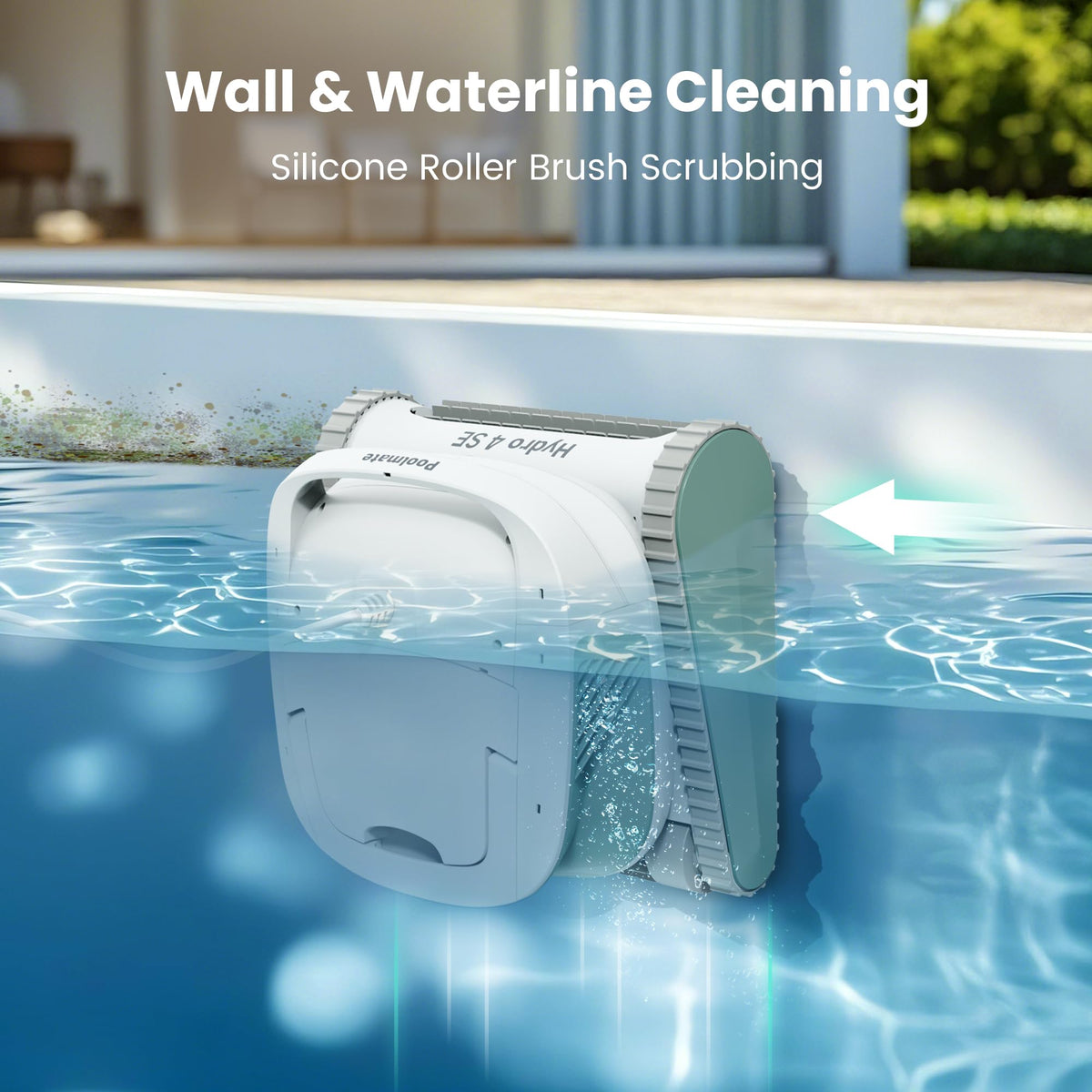 Chasing Hydro 4 SE auto-docking demonstrates effortless post-cleanup retrieval