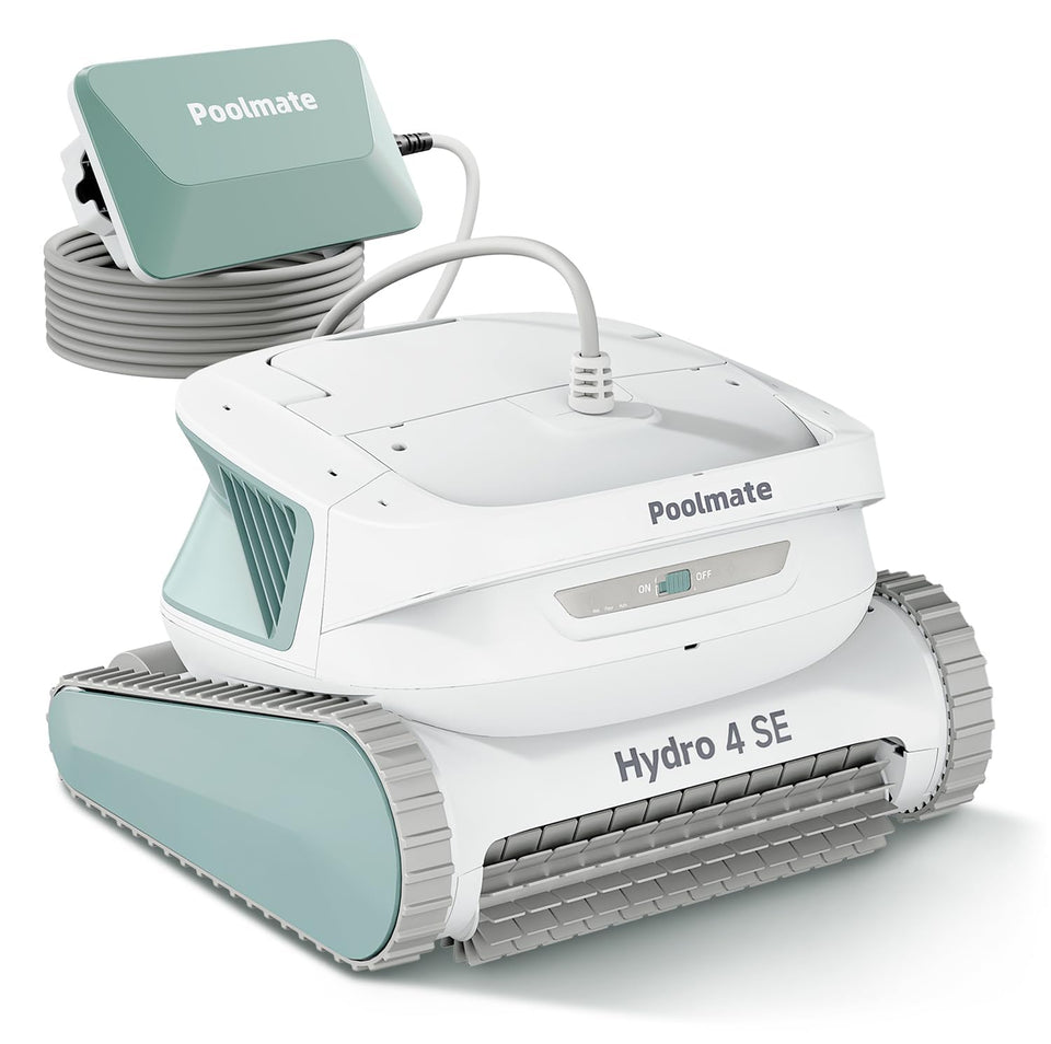 Chasing Hydro 4 SE front view shows powerful floor cleaning capability