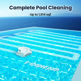 Chasing Hydro 4 SE wall-cleaning view demonstrates full-surface coverage