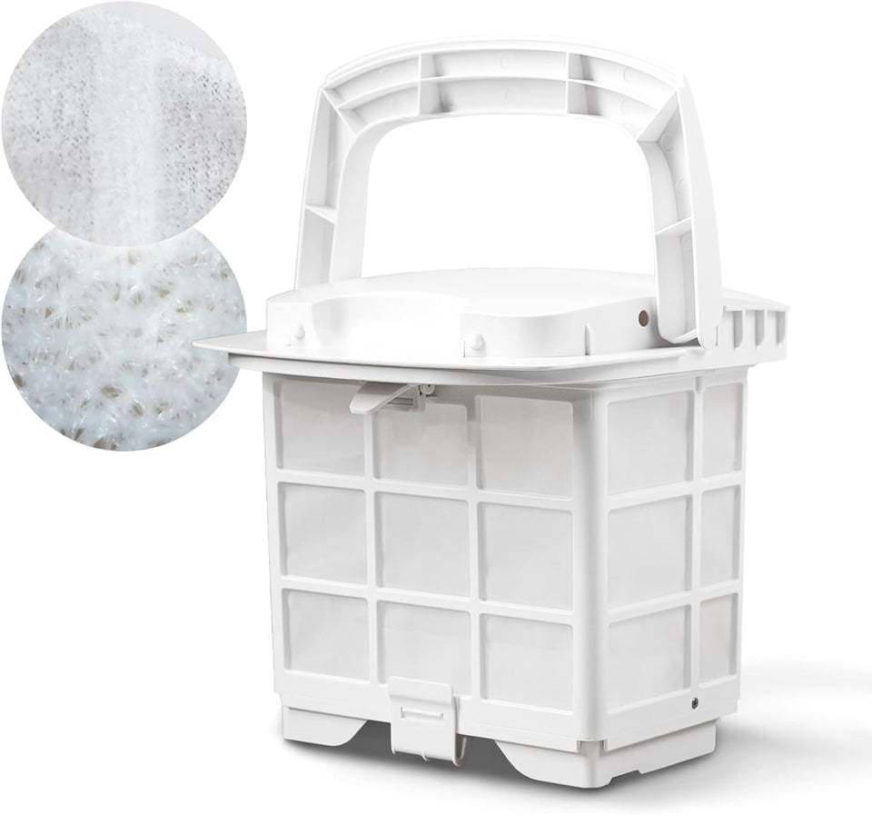 Chasing Hyper-fine Filter Basket for Hydro3 top-load design captures fine debris