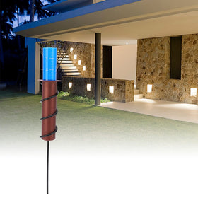 Chazcool landscape gauge monitors rainfall helping watering decisions.