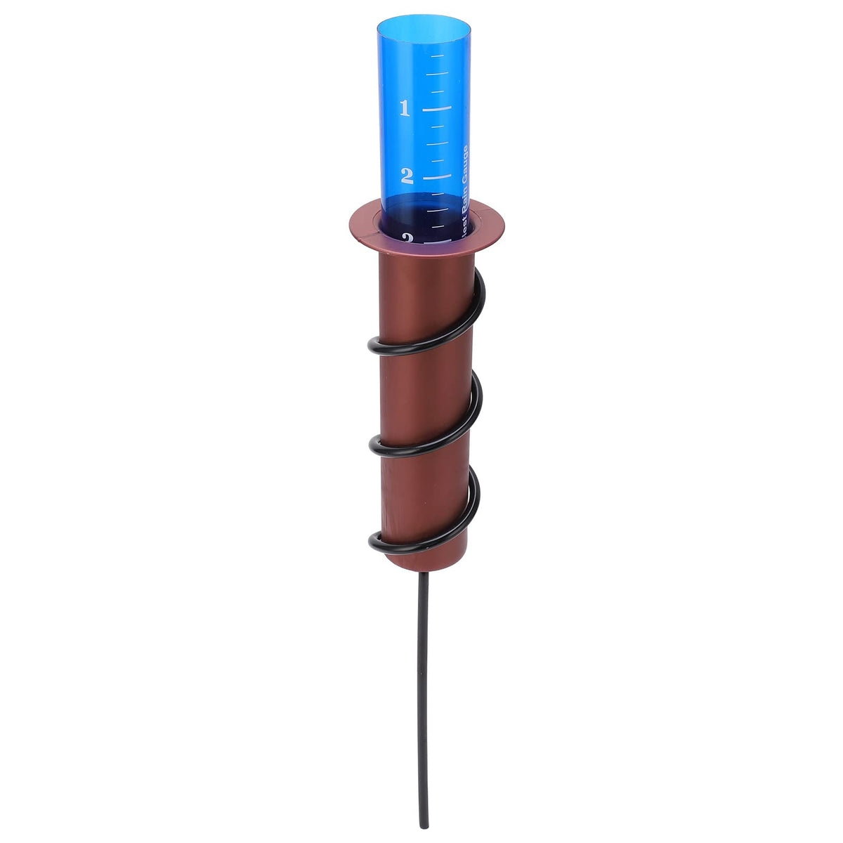 Chazcool rain gauge floating tube readout shows rainfall at a glance for lawns.