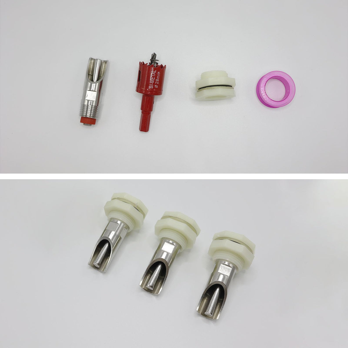 CHCTD barrel-kit includes three nipples and essential accessories