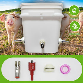CHCTD tank connector half-inch with sturdy fittings for leak-free setup