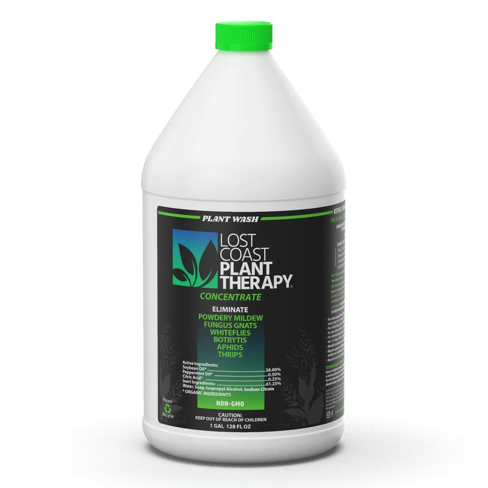 Lost Coast Plant Therapy bottle spray for on-contact pest control and harvest-day safety.