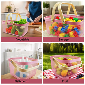 Cheardia versatile basket suitable for picnics, markets, and garden harvests