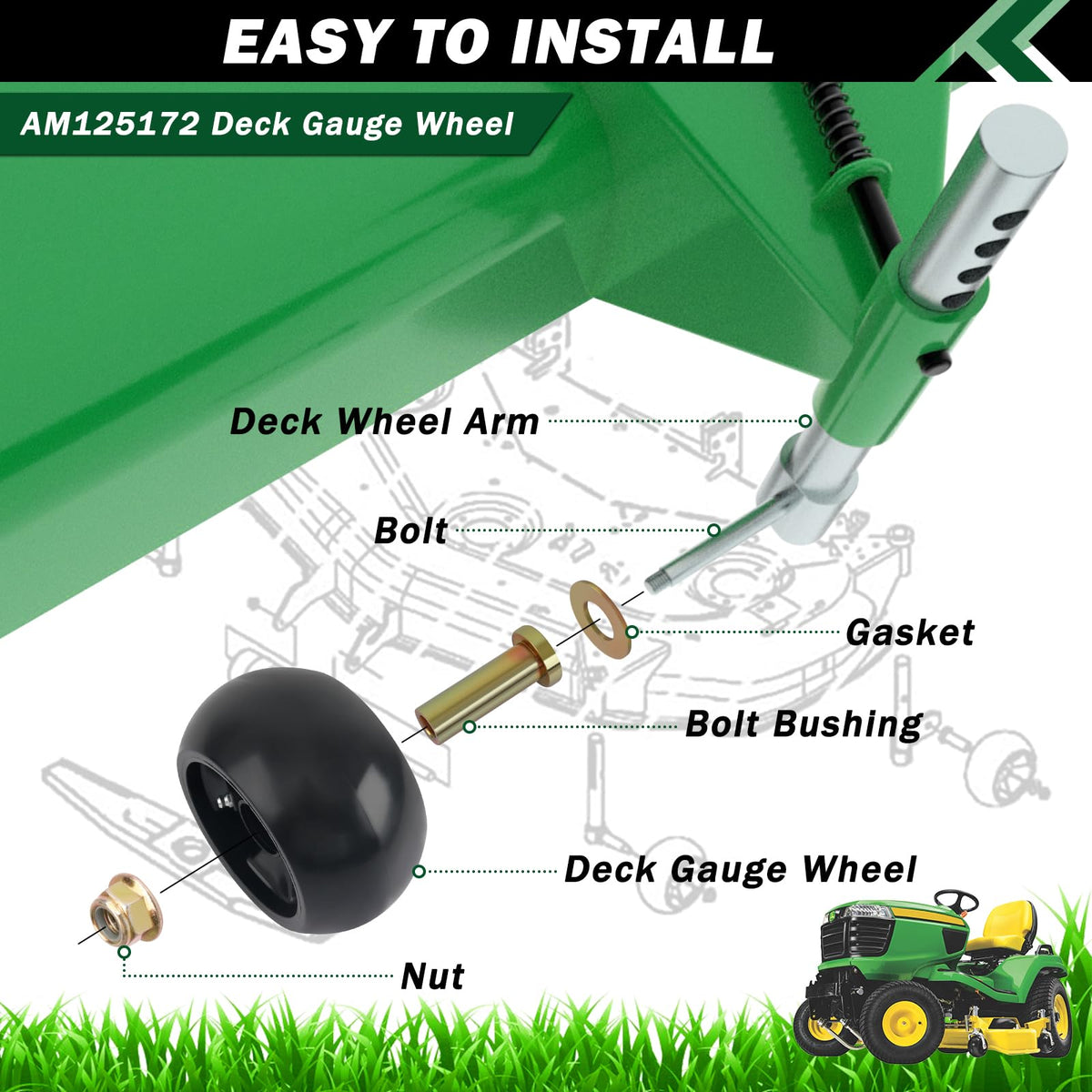 5 inch OD wheel dimensions ensure smooth operation on various decks.