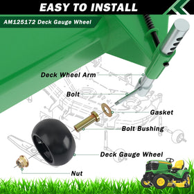 5 inch OD wheel dimensions ensure smooth operation on various decks.