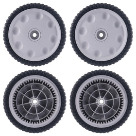 CheeMuii 8in lawn mower wheel package with durable plastic construction for long life