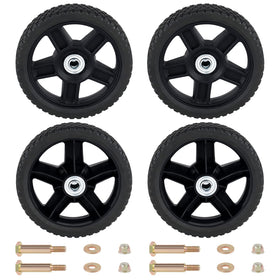 CheeMuii 7-inch lawn mower wheel assembly for smoother mowing.