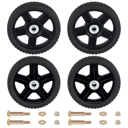 CheeMuii 7-inch lawn mower wheel assembly for smoother mowing.