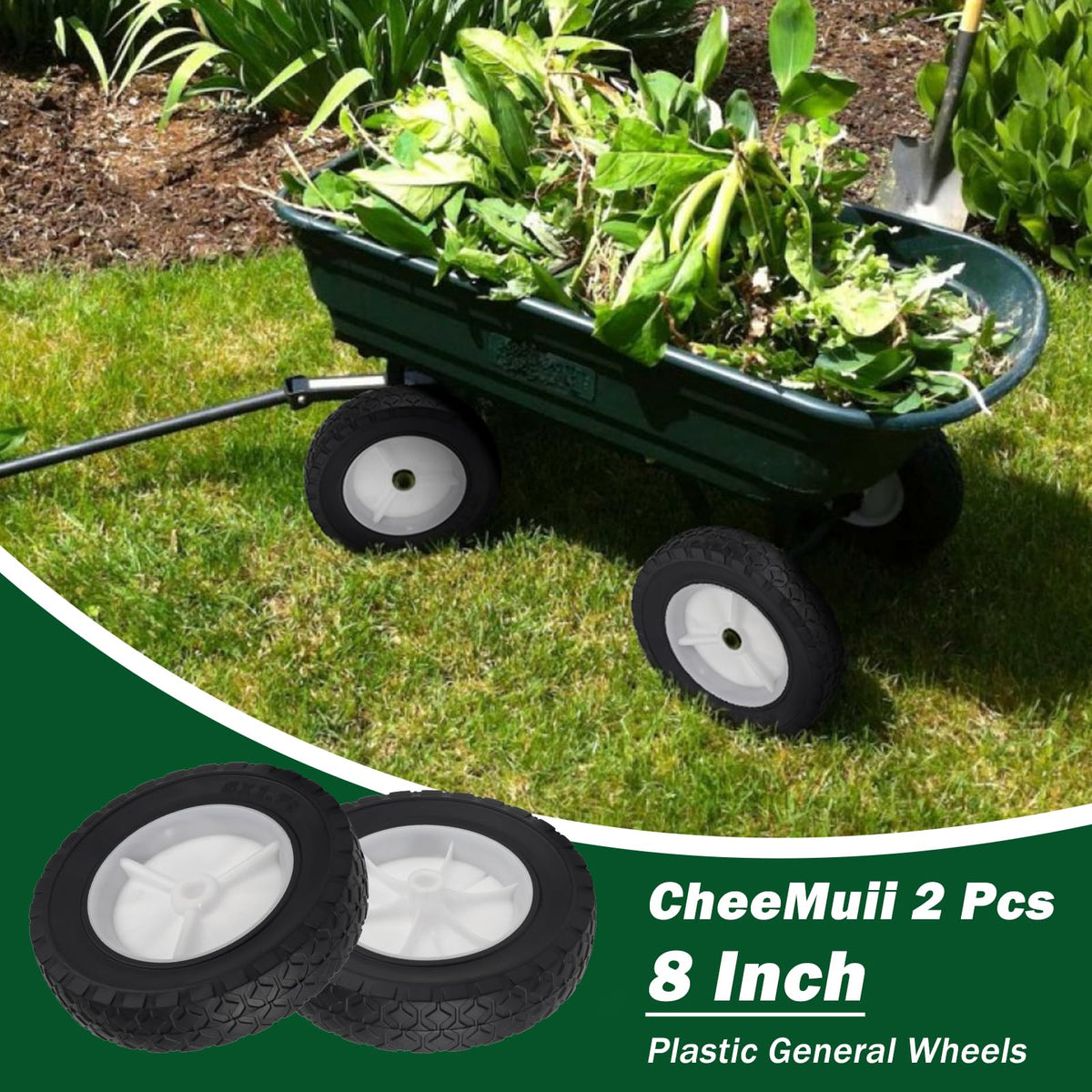 CheeMuii anti-slip tread aids stability on uneven ground.