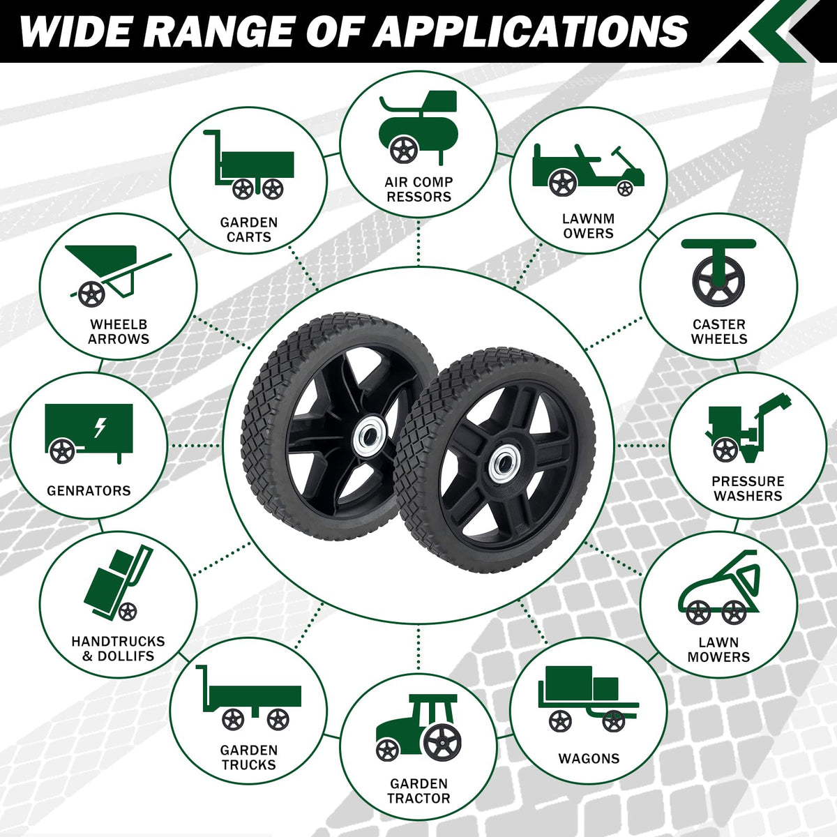 CheeMuii anti-slip tread design improves traction during use.