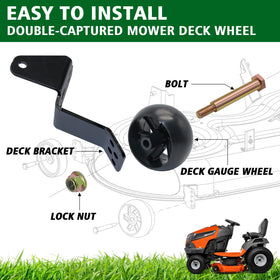 CheeMuii deck brackets installation guide shows quick fit.