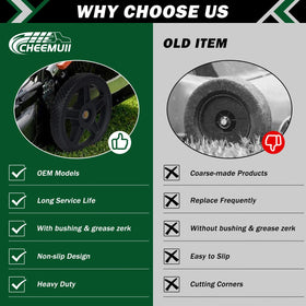 CheeMuii durable 4-pack wheels support reliable maintenance.