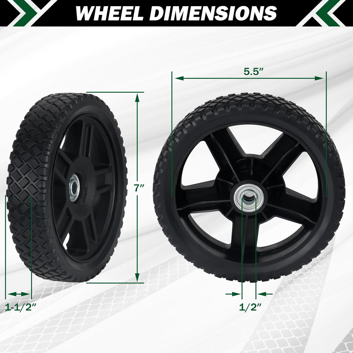 CheeMuii easy-install wheels allow fast replacement.