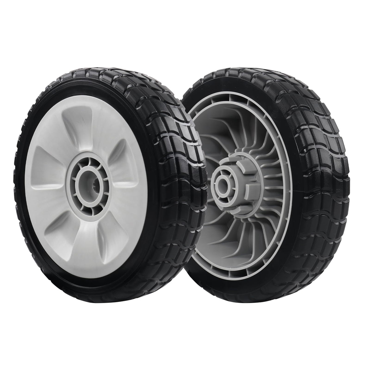 CheeMuii front wheel 8 inch diameter for smooth mowing