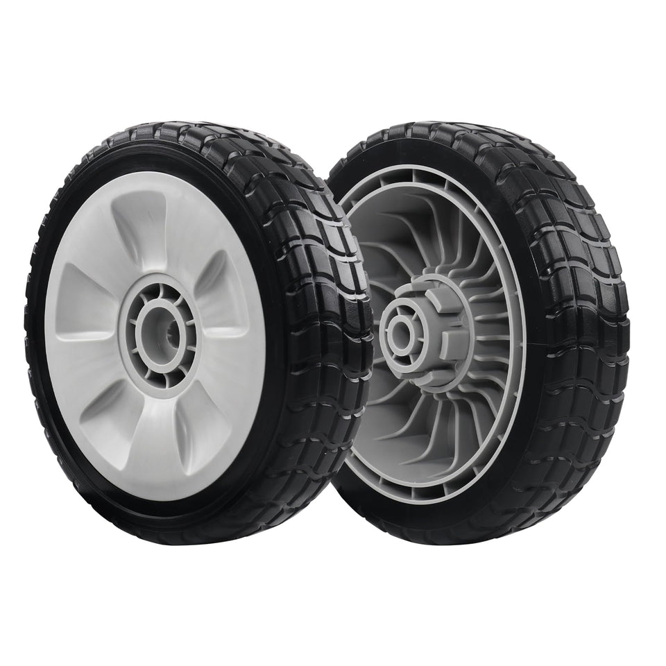 CheeMuii front wheel 8 inch diameter for smooth mowing