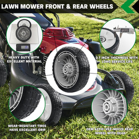 CheeMuii front wheel with half-inch bore for easy fit