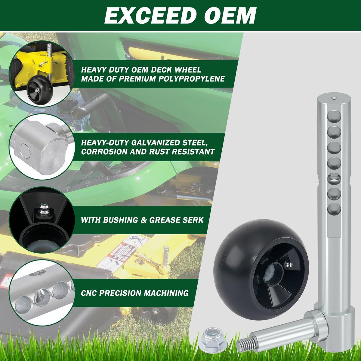 CheeMuii robust bolts and nuts package for secure assembly.