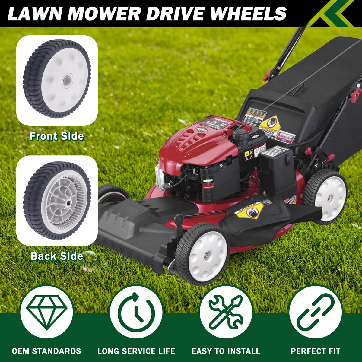 CheeMuii TB-series compatibility graphic highlights broad mower model fit