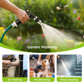 Cheerwater ergonomic grip stays comfortable during long cleaning sessions