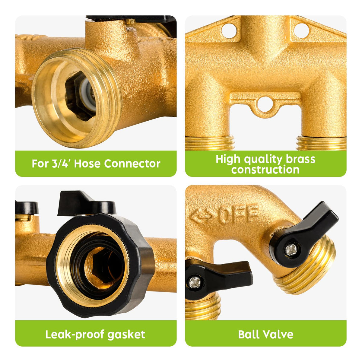 Cheerwater garden irrigation setup with hoses and sprinklers highlights versatile outdoor use.