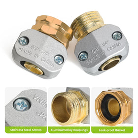 Rugged aluminum and zinc alloy construction by Cheerwater