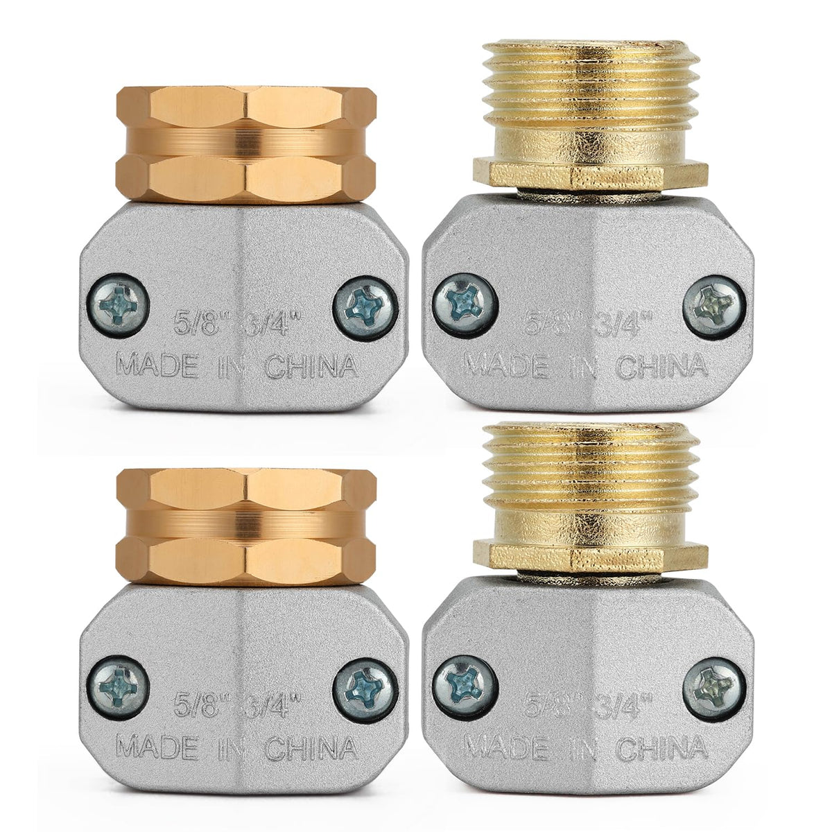 Cheerwater hose end mender female connector for easy, secure repairs