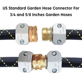 Cheerwater hose end mender use cases for hoses, taps, and sprinklers